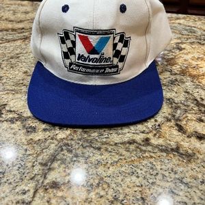 Vintage team valvoline snapback adult hat.